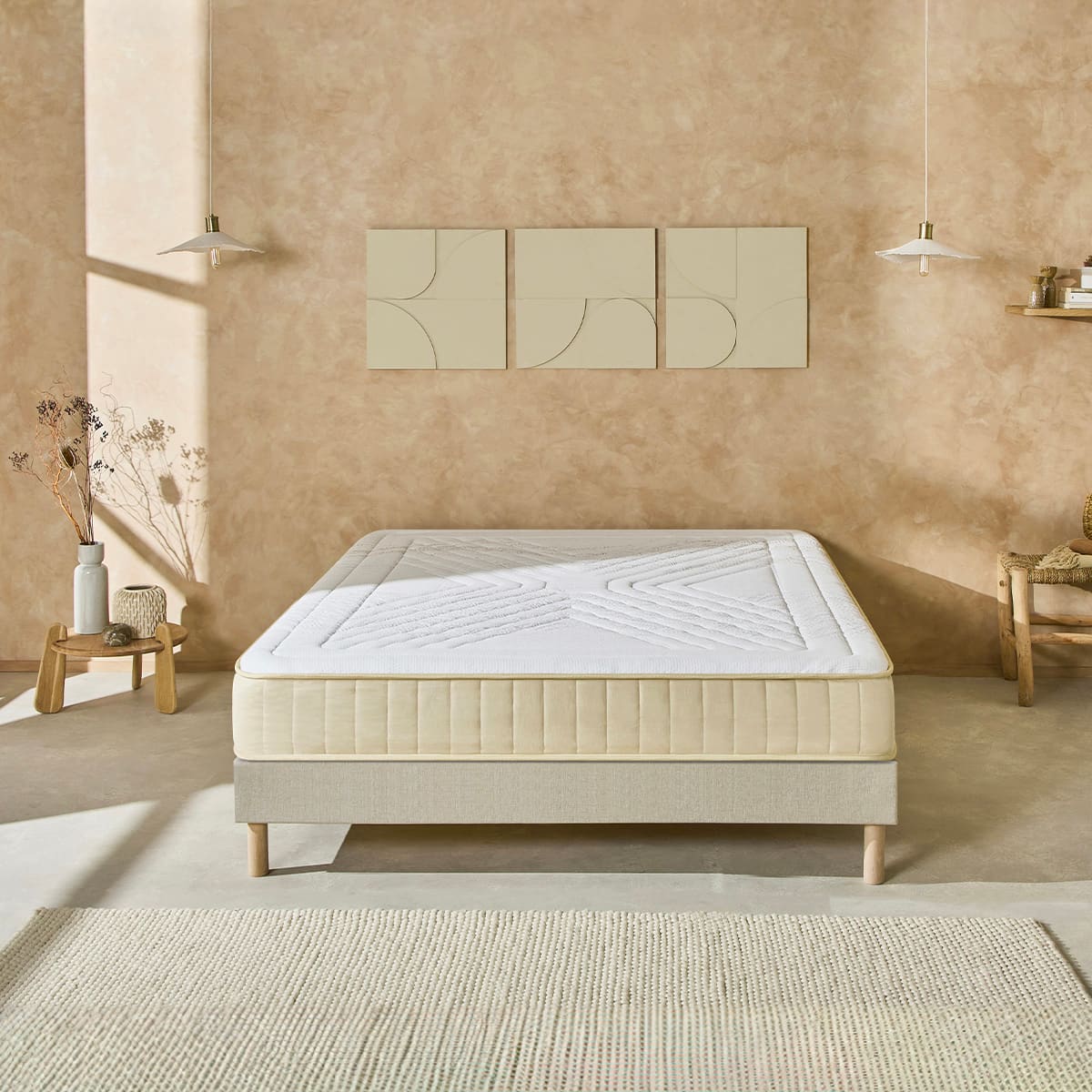 Ensemble Matelas Mousse SYMPHONIE 2.0 avec sommier