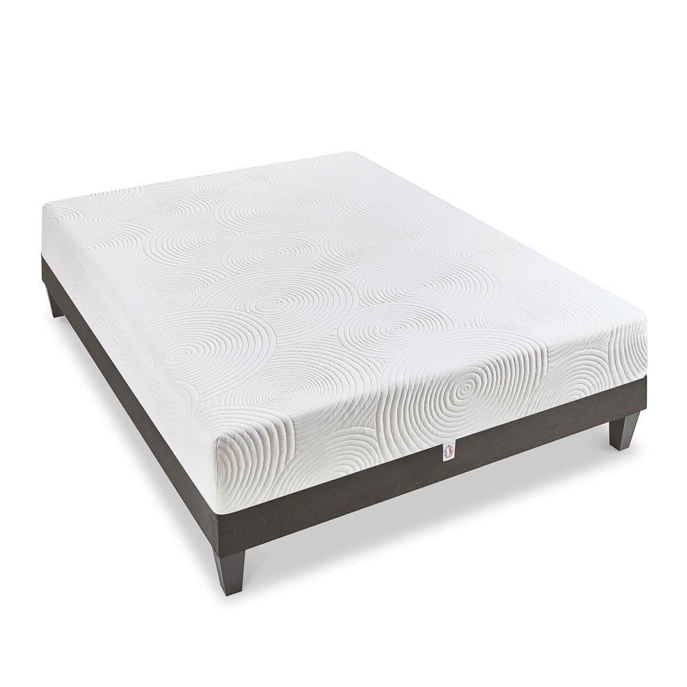 Ensemble Matelas Mousse VOSGES avec sommier