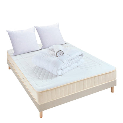 Prêt-à-dormir SYMPHONIE 2.0 avec Sommier, Couette, Oreillers et Protège-matelas