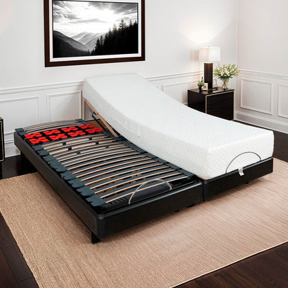 Ensemble Matelas Mémoire de forme ABSOLU avec sommier BODYSOFT
