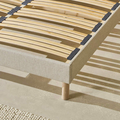Sommier À Lattes Tissu LINO