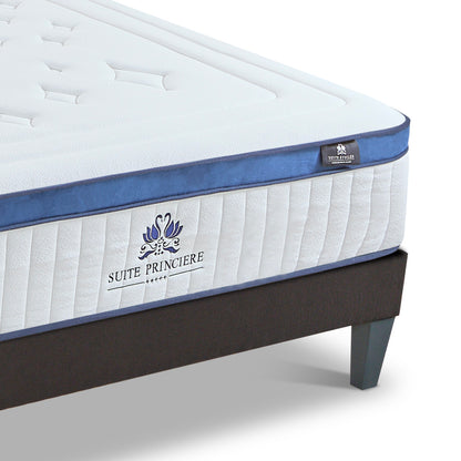 Ensemble Matelas Hybride SUITE PRINCIÈRE avec sommier