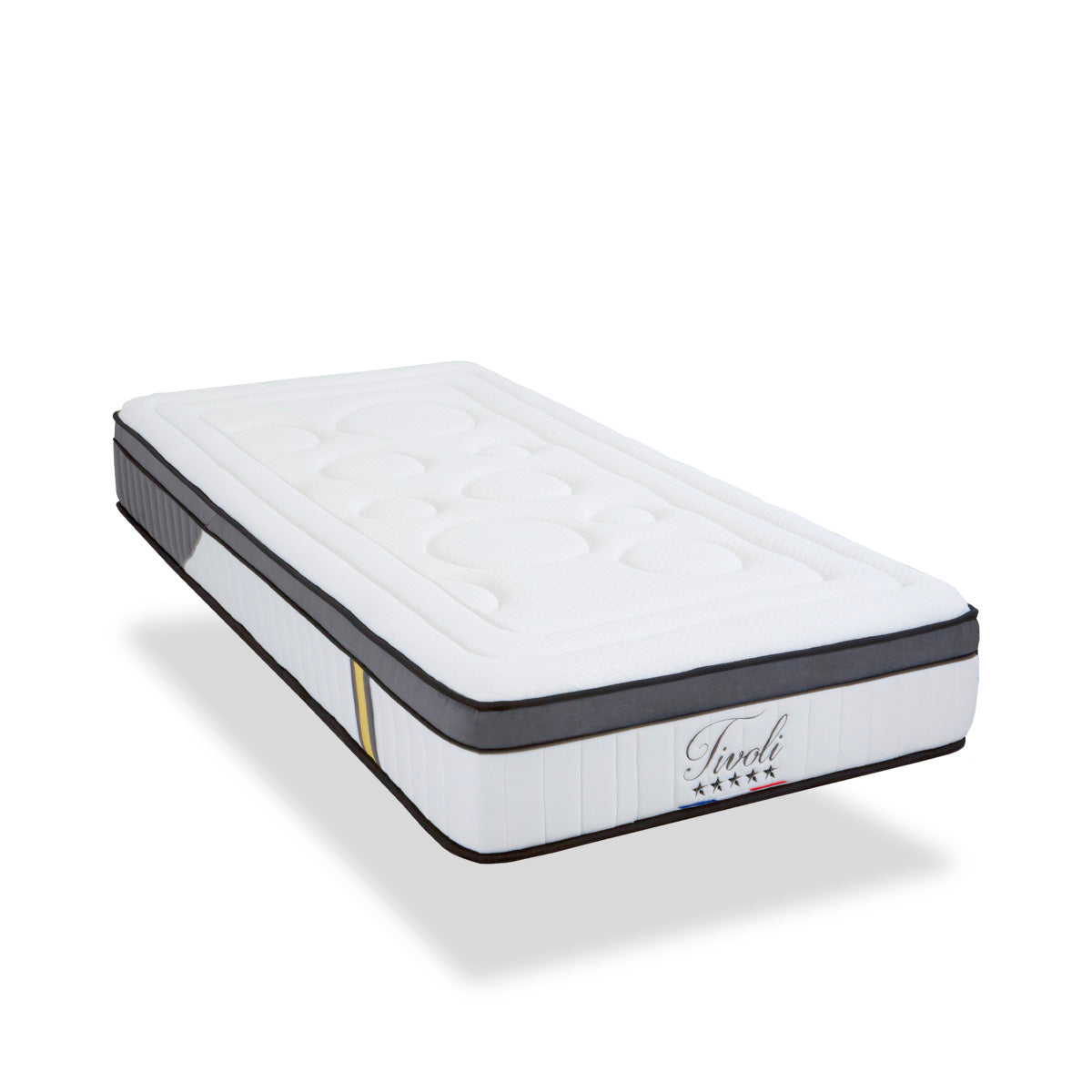 Prêt-à-dormir TIVOLI avec Sommier, Couette, Oreillers et Protège-matelas