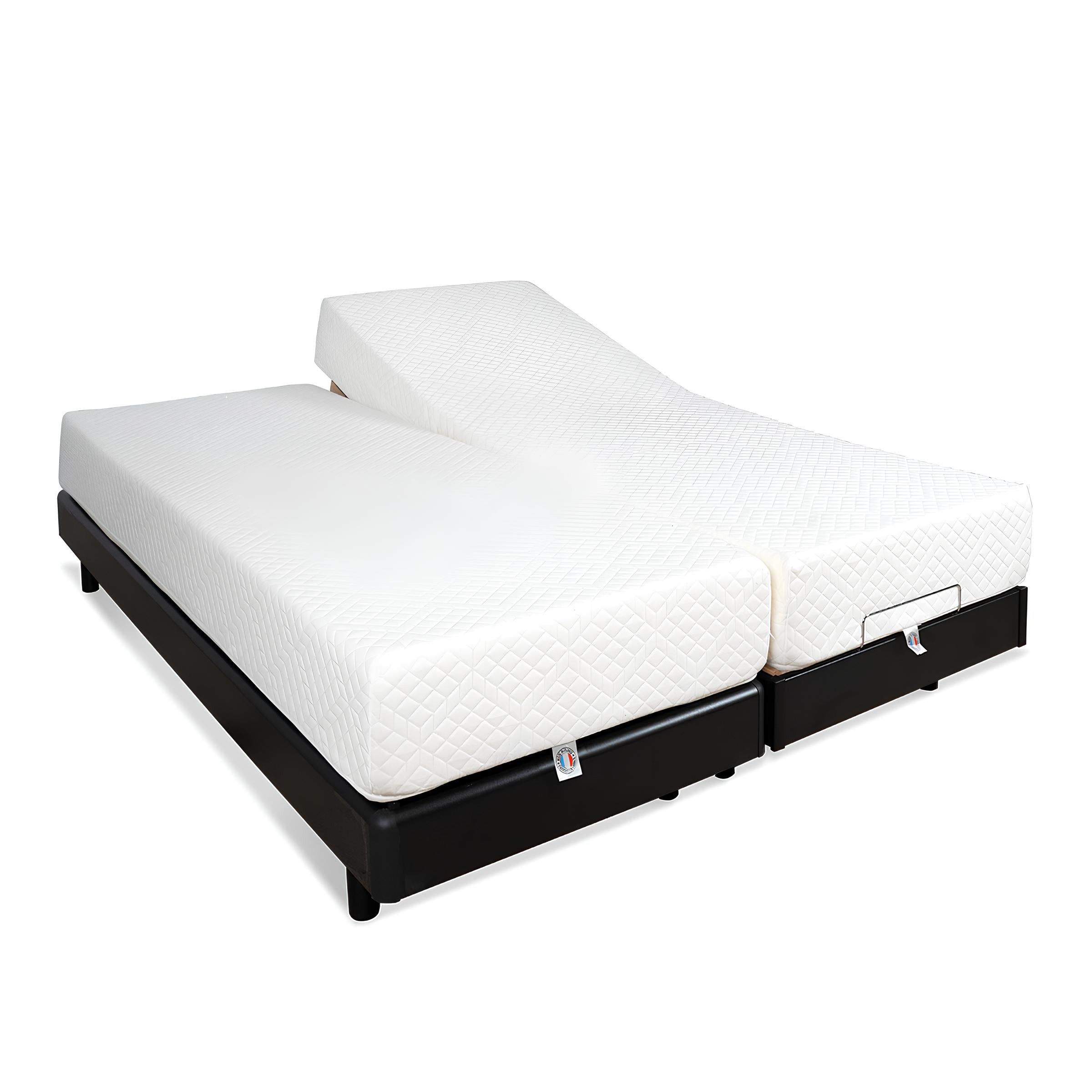 Ensemble Matelas Mémoire de forme ABSOLU avec sommier BODYSOFT