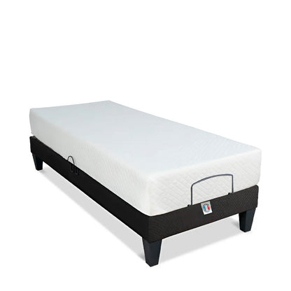 Ensemble Matelas Mémoire de forme ABSOLU avec sommier AMIRAL