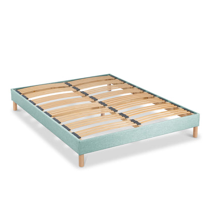 Sommier à lattes Tissu Lumière - Tri-lattes - Livré en kit