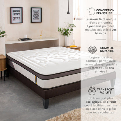Prêt-à-dormir TIVOLI avec Sommier, Couette, Oreillers et Protège-matelas
