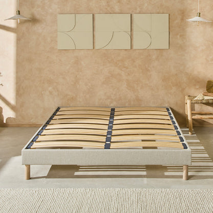 Sommier À Lattes Tissu LINO