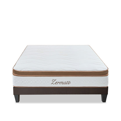 Ensemble Matelas Mémoire de forme ZERMATT avec sommier