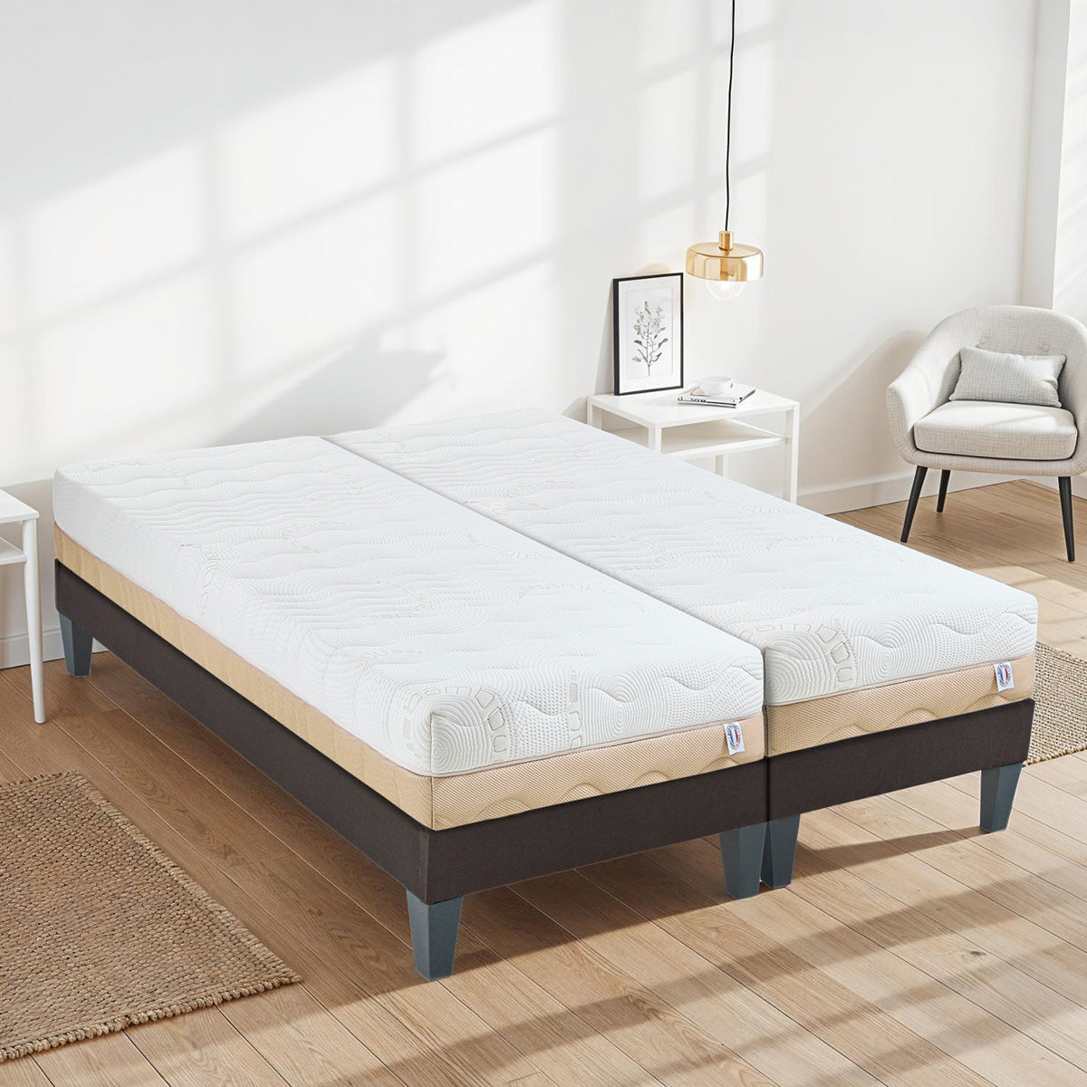 Matelas Mémoire de forme 24 cm ONDULATO