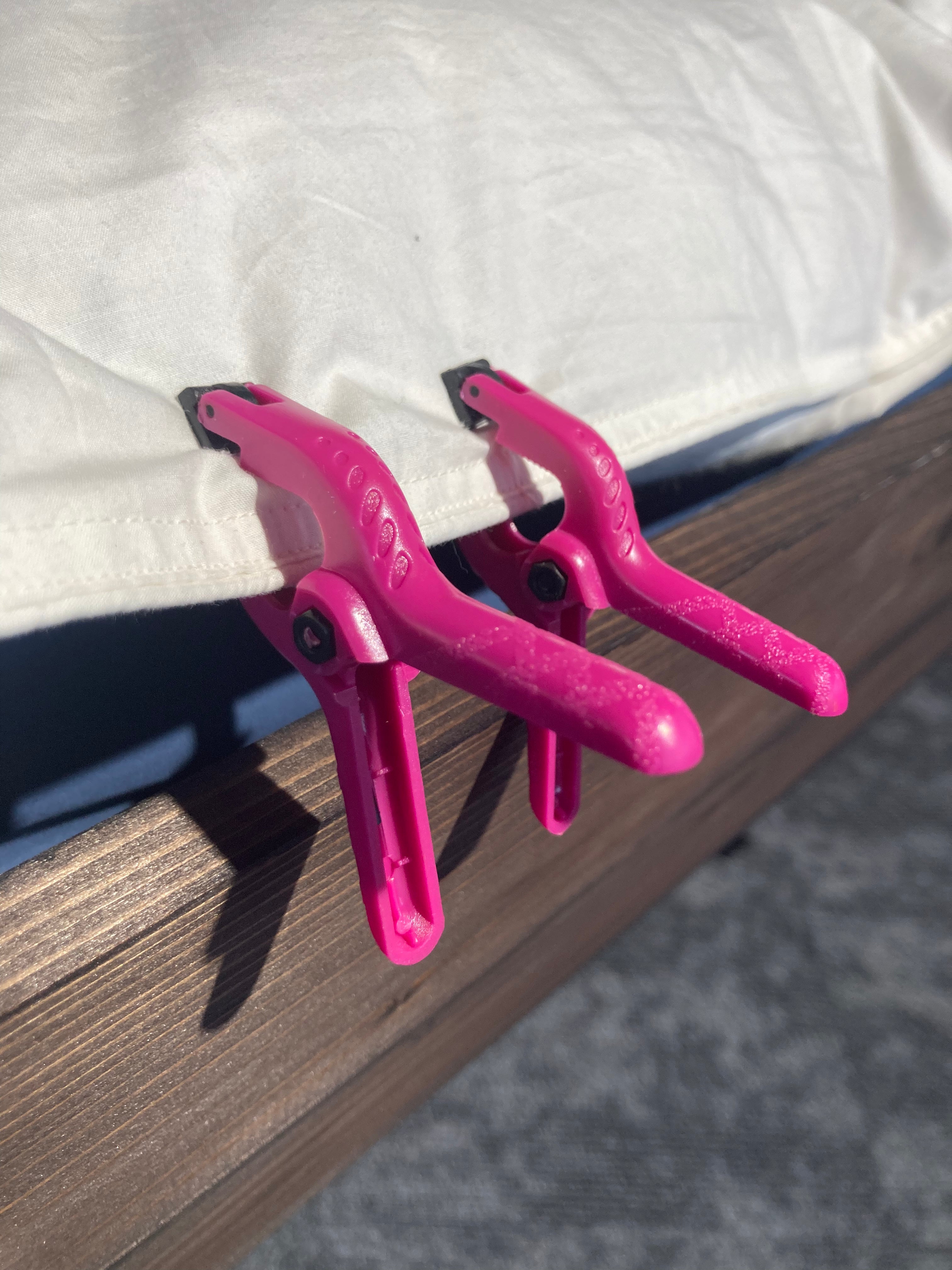 Pinces de couette
